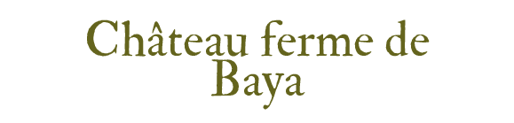 Château ferme de Baya